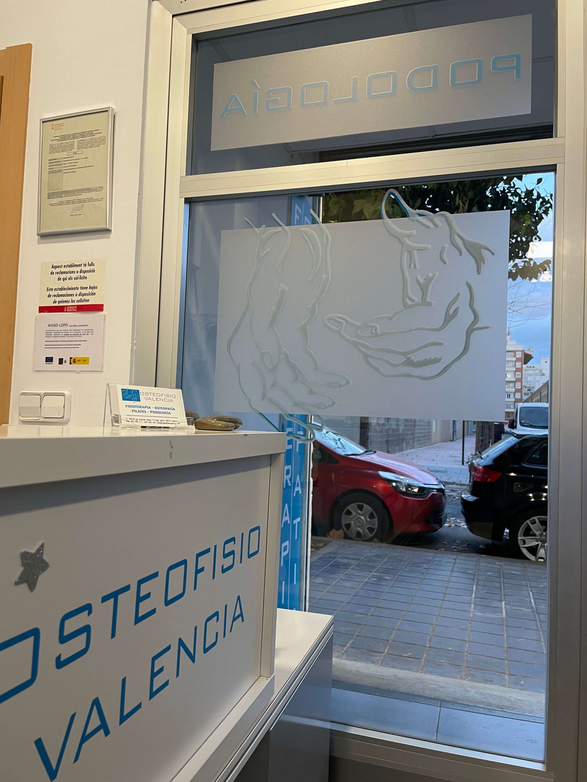 Ostiofisio Valencia, la clinica